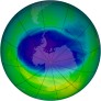 Antarctic Ozone 2004-10-09